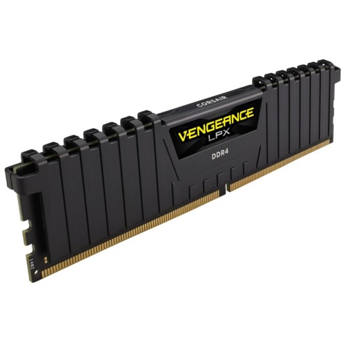Модуль памяти Corsair DDR4, 3200MHz 32GB 2x16GB Dimm, Unbuffered, Dual Rank, 16-20-20-38, XMP 2.0, Vengeance LPX black Heatspreader, Black PCB, 1.35V