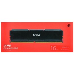Модуль памяти 16GB ADATA DDR4 3600 DIMM XPG Gammix D20 AX4U360016G18I-CBK20 Non-ECC, CL18, 1.35V,  RTL (934642)