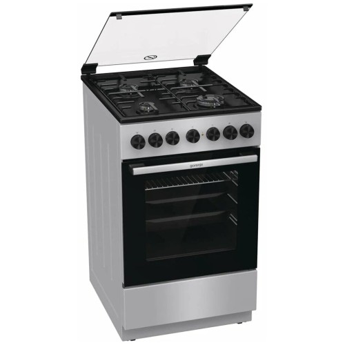 Комбинированная плита GORENJE GK5B40SH серебристый
