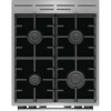 Комбинированная плита GORENJE GK5C65XV нержавеющая сталь реш.чугун