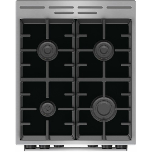Комбинированная плита GORENJE GK5C65XV нержавеющая сталь реш.чугун