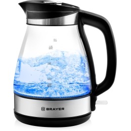 Электрочайник BRAYER BR1048, 2200 Вт, 1,7 л