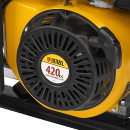 Генератор бензиновый PS-55EA, 5,5 кВт, 230В, 25л, коннектор автоматики, электростартер// Denzel