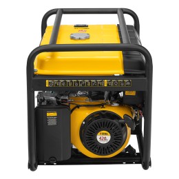 Генератор бензиновый PS-55EA, 5,5 кВт, 230В, 25л, коннектор автоматики, электростартер// Denzel