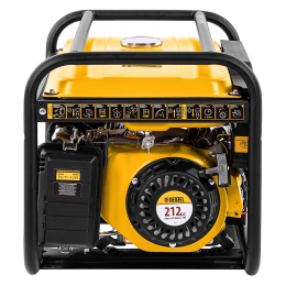 Генератор бензиновый PS-33E, 3,3 кВт, 230В, 15 л, электростартер// Denzel