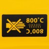 Дизельная тепловая пушка DHG-50, 50 кВт, 1100 м3/ч, прямой нагрев// Denzel