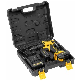 Дрель-шуруповерт аккумуляторная CDL-12-02BM, Li-Ion, 12 В, 2 акк.// Denzel