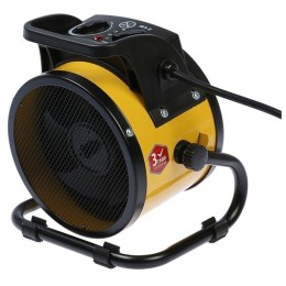 Тепловая пушка, керамический нагреватель (тепловентилятор) DHC 2-100, 230В, 0,025/1/2 кВт// Denzel