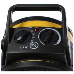 Тепловая пушка, керамический нагреватель (тепловентилятор) DHC 2-100, 230В, 0,025/1/2 кВт// Denzel