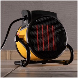 Тепловая пушка, керамический нагреватель (тепловентилятор) DHC 2-100, 230В, 0,025/1/2 кВт// Denzel