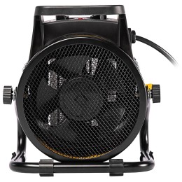 Тепловая пушка, керамический нагреватель (тепловентилятор) DHC 2-100, 230В, 0,025/1/2 кВт// Denzel