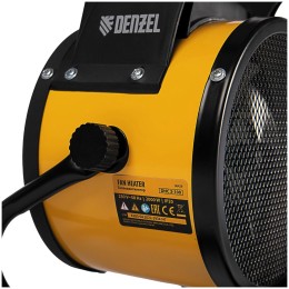 Тепловая пушка, керамический нагреватель (тепловентилятор) DHC 2-100, 230В, 0,025/1/2 кВт// Denzel