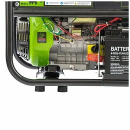 Генератор бензиновый БС-6500Э, 5,5 кВт, 230В, 4-х такт., 25 л, электростартер// Сибртех