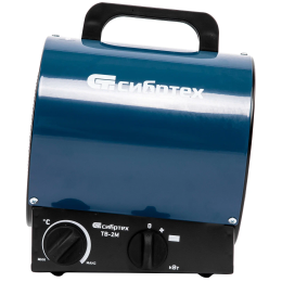 Тепловая пушка ТВ-2М (тепловентилятор), 230 В, 2 реж. вентилятор, 2000 Вт// Сибртех