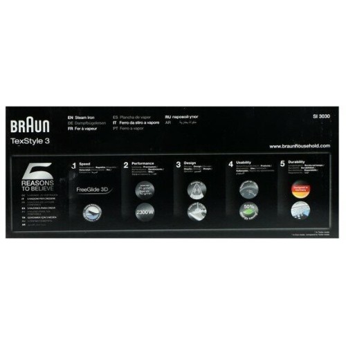 Утюг BRAUN SI 3030 PU