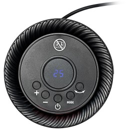 Тепловентилятор электр. керамический DTFC-1200, 3 реж., вентилятор, нагрев 600/1200 Вт// Denzel