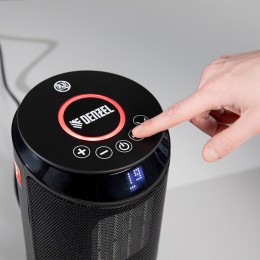 Тепловентилятор электр. керамический DTFC-2000, пульт, 3 реж., вент., нагрев 1000/2000 Вт// Denzel