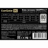 Блок питания 1000W ExeGate 80 PLUS® 1000PPH-LT-OEM (ATX, APFC, КПД 82% (80 PLUS), 12cm fan, 24pin, 2