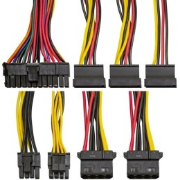 Блок питания 450W ExeGate TPS450 (TFX, 8cm fan, 24pin, 4+4pin, 3xSATA, 2xIDE, black)