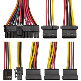 Блок питания 800W ExeGate M800 (SFX, APFC, КПД 87% (80 PLUS Silver), 8cm fan, 24pin, 4+4pin, 3xSATA,