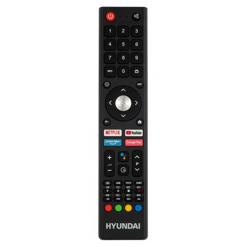 Телевизор HYUNDAI 55" H-LED55QBU7500 Android TV Frameless черный 4K Ultra HD 60Hz DVB-T DVB-T2 