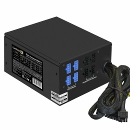 Блок питания 400W ExeGate 400PPX (ATX, APFC, SC, КПД 80% (80 PLUS), 14cm fan, 24pin, (4+4)pin, PCIe, 5xSATA, 4xIDE, FDD, кабель 220V с защитой от выдергивания, black, RTL)