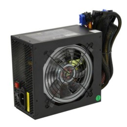 Блок питания 800W ExeGate EVO800 (ATX, APFC, SC, 12cm RGB fan, 24pin, (4+4)pin, PCIe, 5xSATA, 3xIDE, FDD, Cable Management, black, кабель 220V с защитой от выдергивания)
