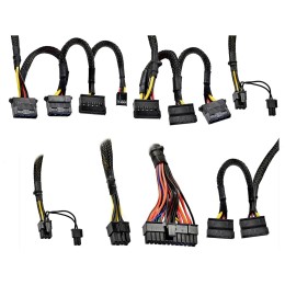 Блок питания 900W ExeGate 900PPX (ATX, APFC, SC, КПД 82% (80 PLUS), 14cm fan, 24pin, 2x(4+4)pin, PCIe, 5xSATA, 4xIDE, Cable Management, кабель 220V с защитой от выдергивания, black, RTL)