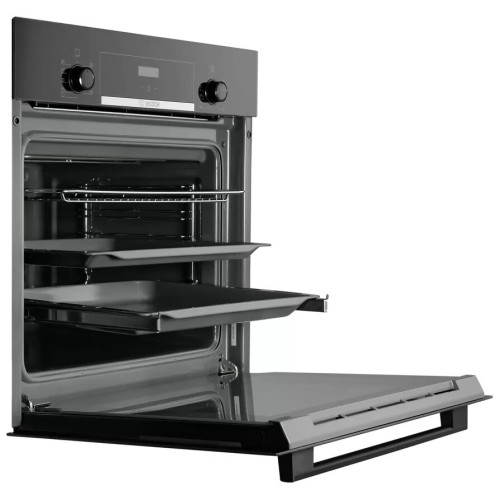 Духовой шкаф BOSCH HBF534EB0Q Встраиваемый электрический духовой шкаф 60 x 60 cm Черный, объем 66л, Размеры прибора (мм) 595 x 594 x 548 mm