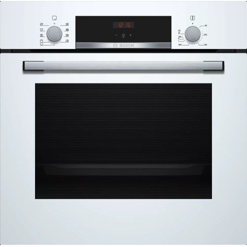 Духовой шкаф BOSCH HBF534EW0Q Встраиваемый электрический духовой шкаф 60 x 60 cm Белый, 66 л, Размеры прибора (мм) 595 x 594 x 548 mm