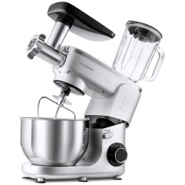 Кухонная машина HYUNDAI HYM-S7651 1400Вт серебристый