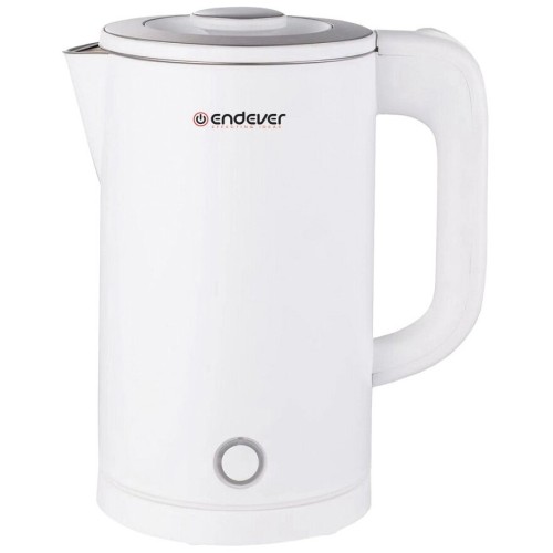 Электрочайник ENDEVER Skyline KR-255S, белый, 2200Вт, емкость 1.7 литров, внутренний корпус и