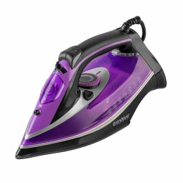 Утюг ENDEVER Delta-222, фиолетовый/черный, 2400 Вт, паровой удар 140 г/мин, б