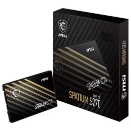 Твердотельный накопитель SSD SATA2.5" 240GB SPATIUM S270 240GB MSI
