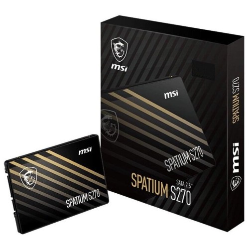 Твердотельный накопитель SSD SATA2.5" 240GB SPATIUM S270 240GB MSI
