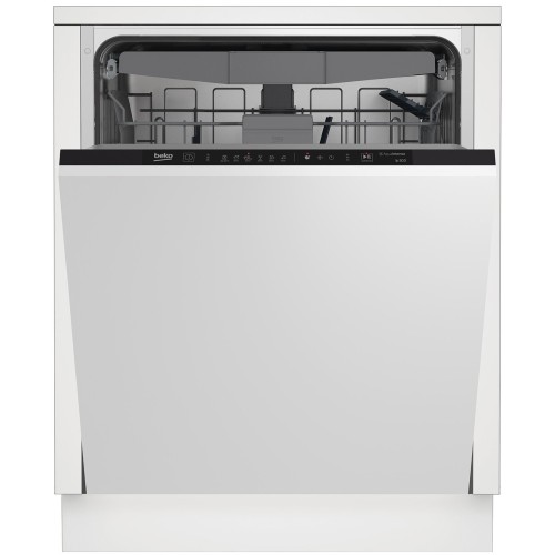 Встраиваемая посудомоечная машина BEKO BDIN16520Q,  полноразмерная, ширина 59.8см, полновстраиваемая