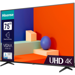 Телевизор HISENSE 75" 75U8HQ черный 4K Ultra HD 60Hz DVB-T DVB-T2 DVB-C DVB-S DVB-S2 WiFi Smart