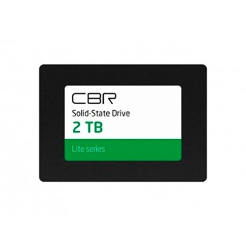 Внутренний SSD-накопитель CBR SSD-001TB-2.5-LT22, серия "Lite", 1024 GB, 2.5", SATA III 6 Gbit/s, SM2259XT, 3D TLC NAND, R/W speed up to 550/520 MB/s, TBW (TB) 500