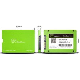 Внутренний SSD-накопитель CBR SSD-256GB-2.5-LT22, серия "Lite", 256 GB, 2.5", SATA III 6 Gbit/s, SM2259XT, 3D TLC NAND, R/W speed up to 550/520 MB/s, TBW (TB) 120