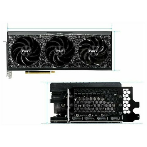Видеокарта Palit PA-RTX4080 GAMEROCK 16GB GDDR6X 2205/22400 HDMIx1 DPx3 HDCP