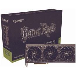 Видеокарта Palit RTX4080 GAMEROCK OMNIBLACK 16GB GDDR6X 2205/22400 HDMIx1 DPx3 HDCP