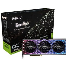 Видеокарта Palit RTX4080 GAMEROCK OC 16GB GDDR6X 2205/22400 HDMIx1 DPx3 HDCP