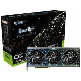 Видеокарта Palit RTX4080 GAMEROCK OC 16GB GDDR6X 2205/22400 HDMIx1 DPx3 HDCP