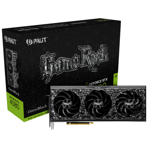 Видеокарта Palit RTX4080 GAMEROCK OC 16GB GDDR6X 2205/22400 HDMIx1 DPx3 HDCP