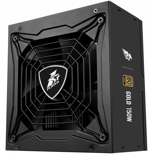 Блок питания 1STPLAYER STEAMPUNK 750W / ATX 2.4, APFC, 80 PLUS GOLD, 140mm fan, full modular / PS-750SP