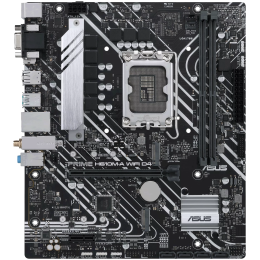 Материнская плата Asus PRIME H610M-A WIFI D4 Soc-1700 Intel H610 2xDDR4 mATX AC`97 8ch(7.1) GbLAN+VGA+HDMI+DP