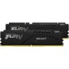 Модуль памяти DDR 5 DIMM 64Gb PC41600, 5200Mhz, Kingston FURY Beast Black XMP CL40 (Kit of 2) (KF552C40BBK2-64) (retail)