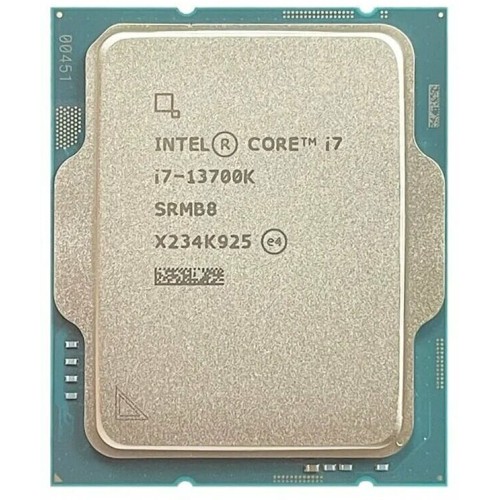 Процессор Intel Core i7-13700K Raptor Lake-S (LGA1700/3.4-5.4GHz/16C/24T/30Mb/TDP-125W/(ОЕМ) (CM8071504820705)
