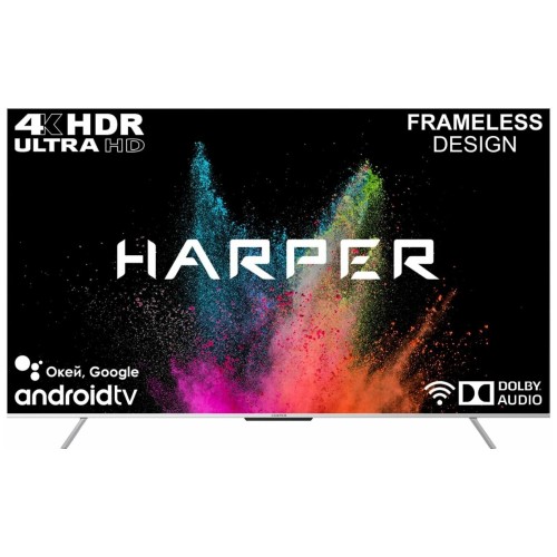 Телевизор HARPER 75" 75U770TS (BEL.) ЖК