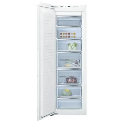 Встраиваемая морозильная камера BOSCH GIN81AE30M Series 4, 1840 x 640 x 610, 235 л, 36 дБ, NoFrost, 